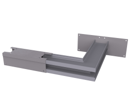 Flanged End Box One Stack