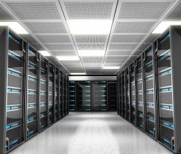 Data center server room