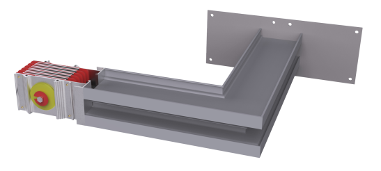 Flanged End One stack