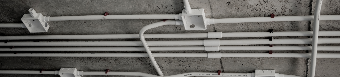 conduit on ceiling