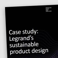 Legrand's Sustainable Product Design Case Study
