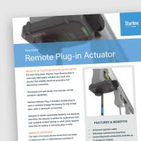 Remote Plug-In Actuator Fact Sheet