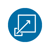 Scalability icon